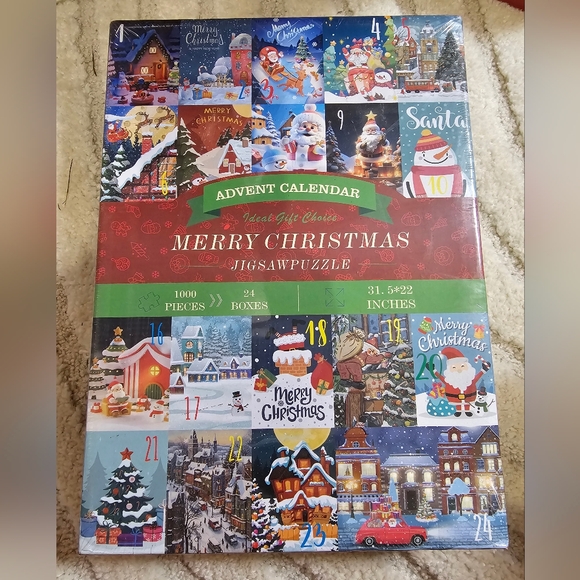 #30 Christmas Advent Calendar Jigsaw Puzzle - Picture 1 of 4